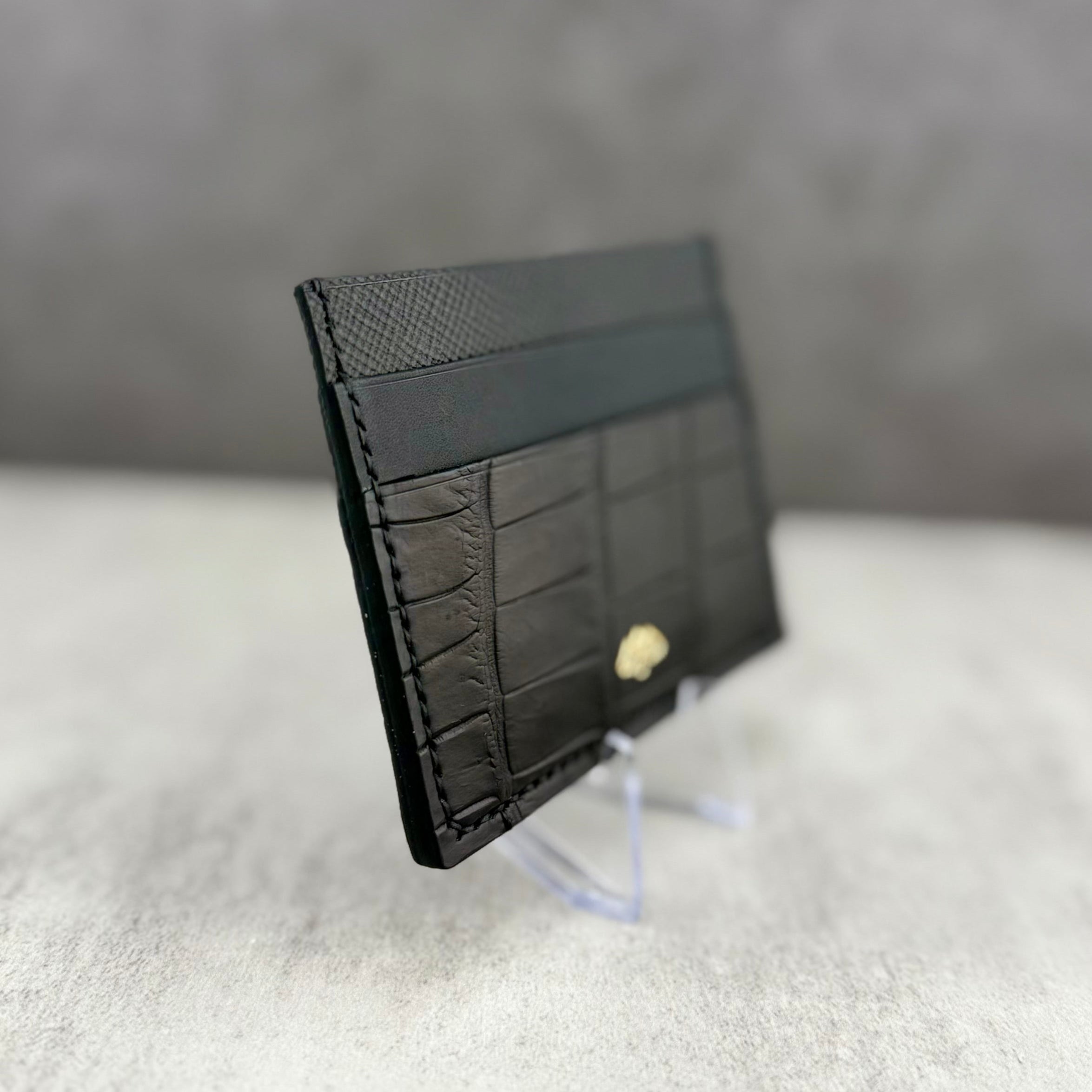 Prospero - Porosus Croc (Matte Black)