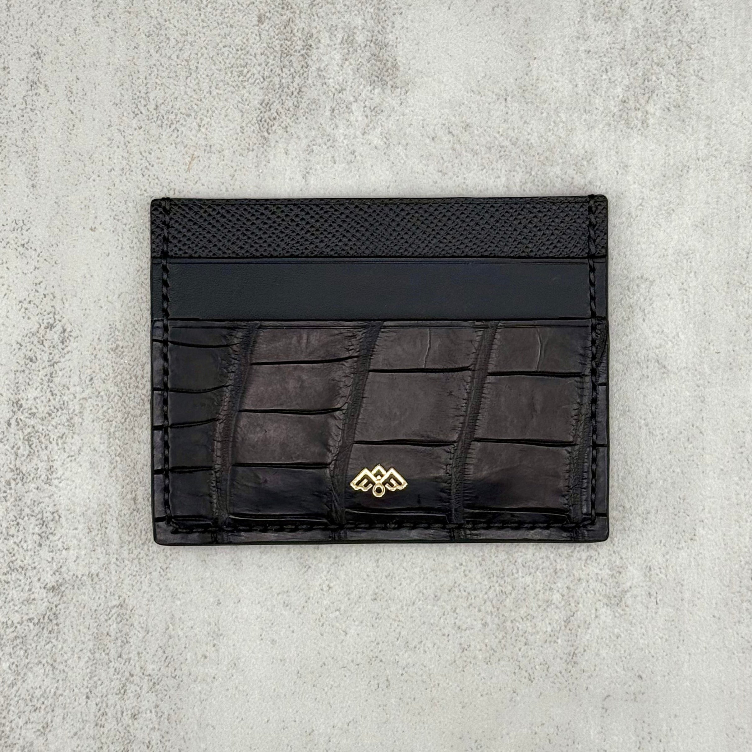 Prospero - Porosus Croc (Matte Black)