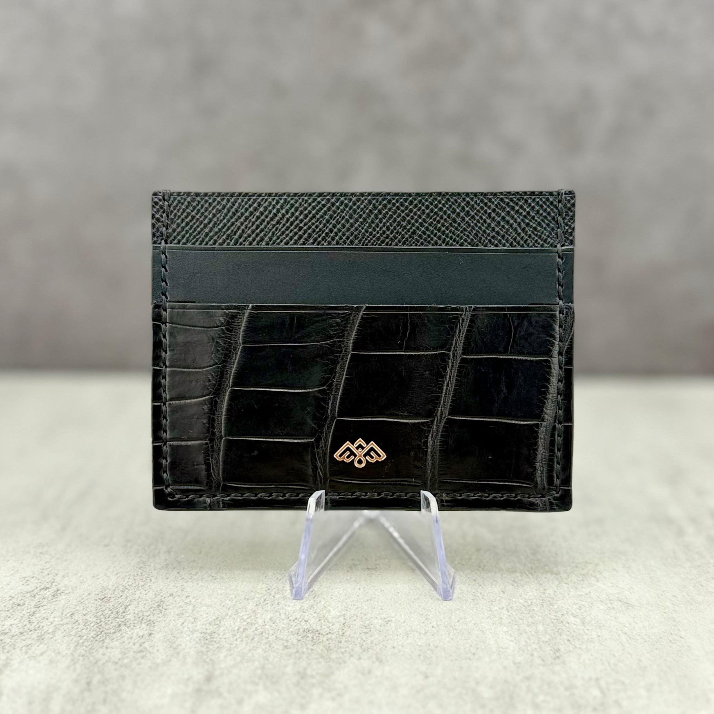 Prospero - Porosus Croc (Matte Black)