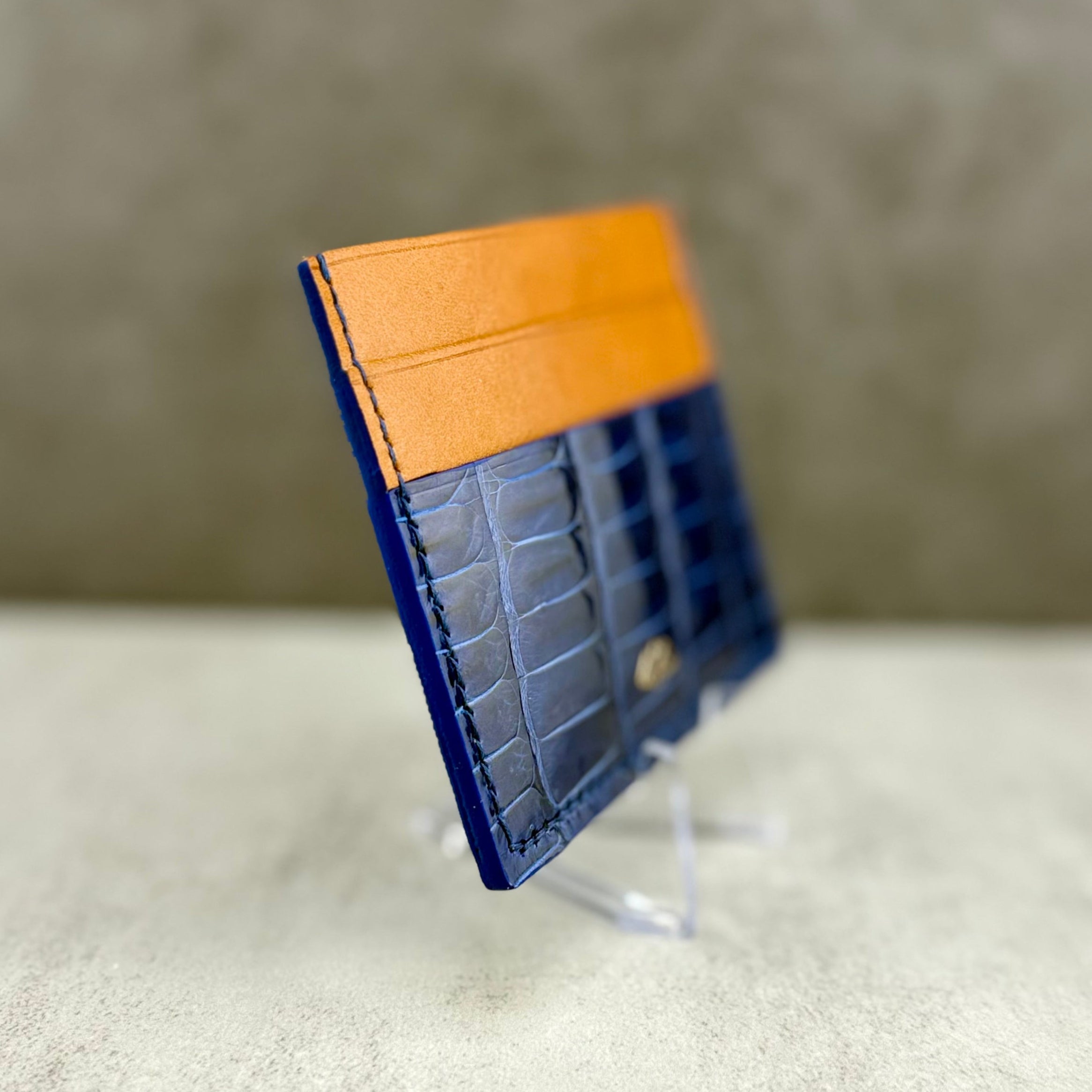 Prospero - Porosus Croc (Sapphire Blue)