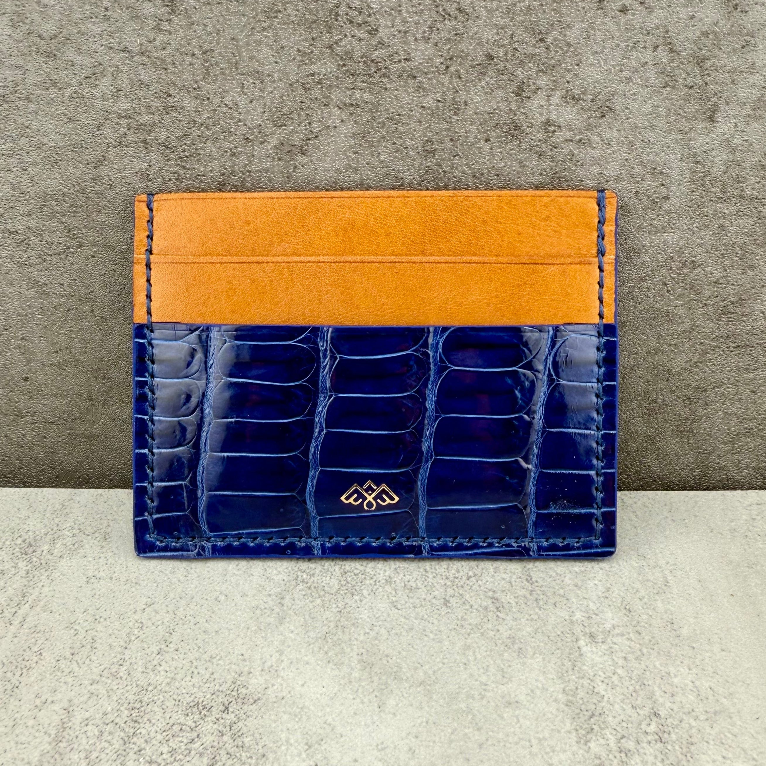 Prospero - Porosus Croc (Sapphire Blue)