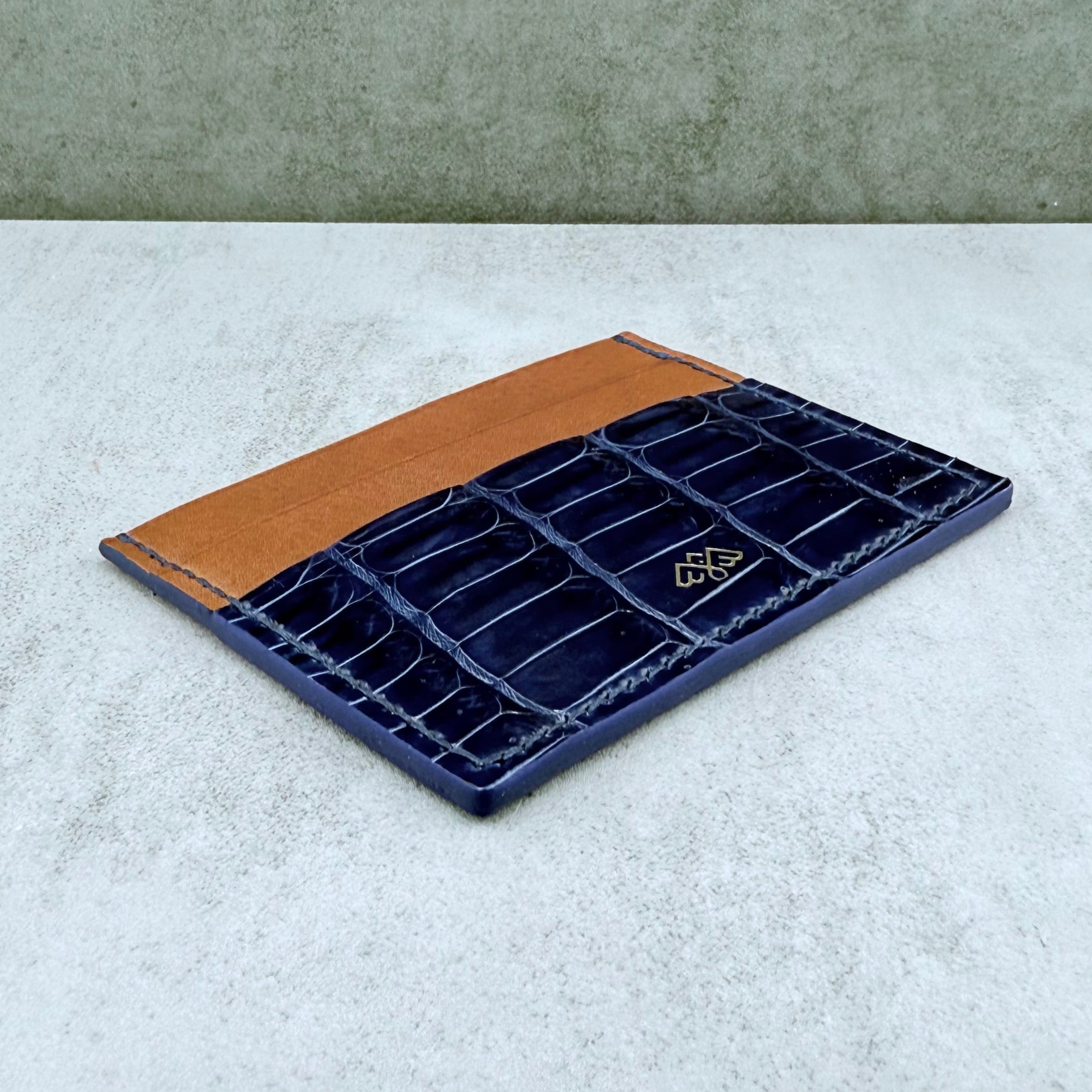 Prospero - Porosus Croc (Sapphire Blue)