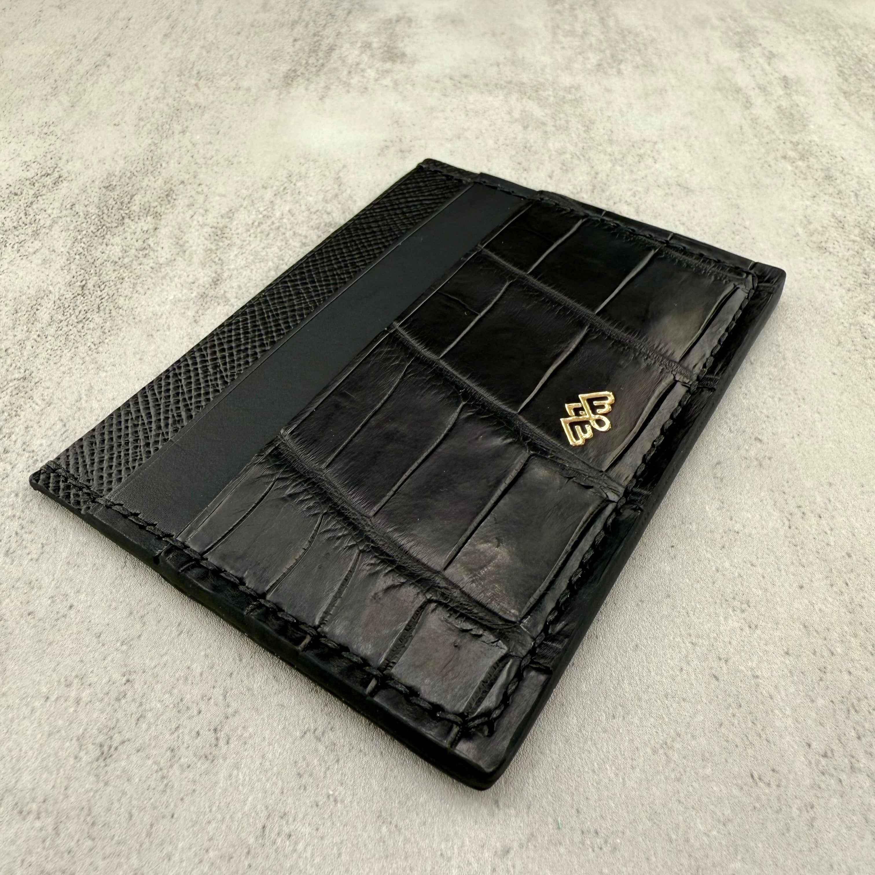 Prospero - Porosus Croc (Matte Black)