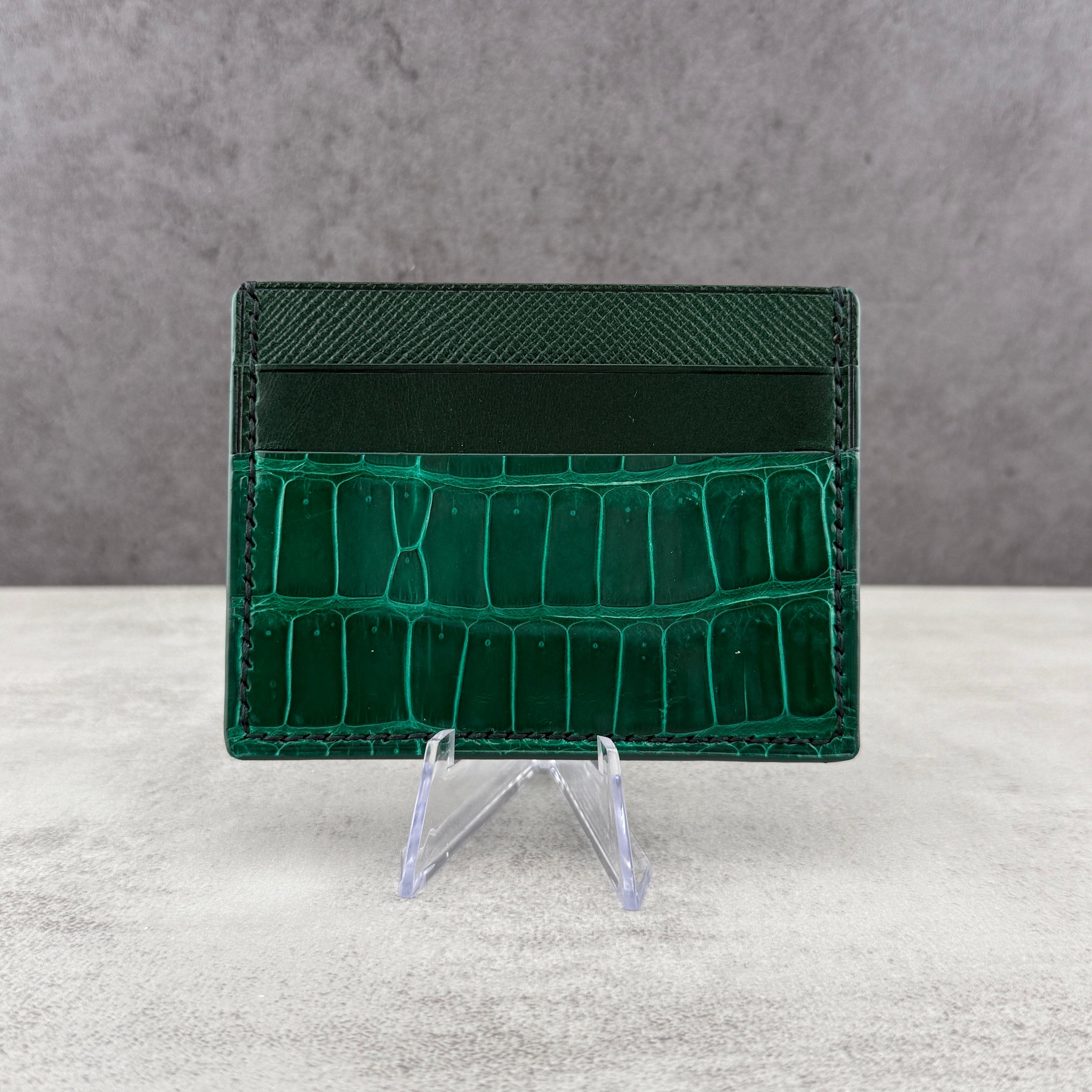 Prospero - Porosus Croc (Forest Green)