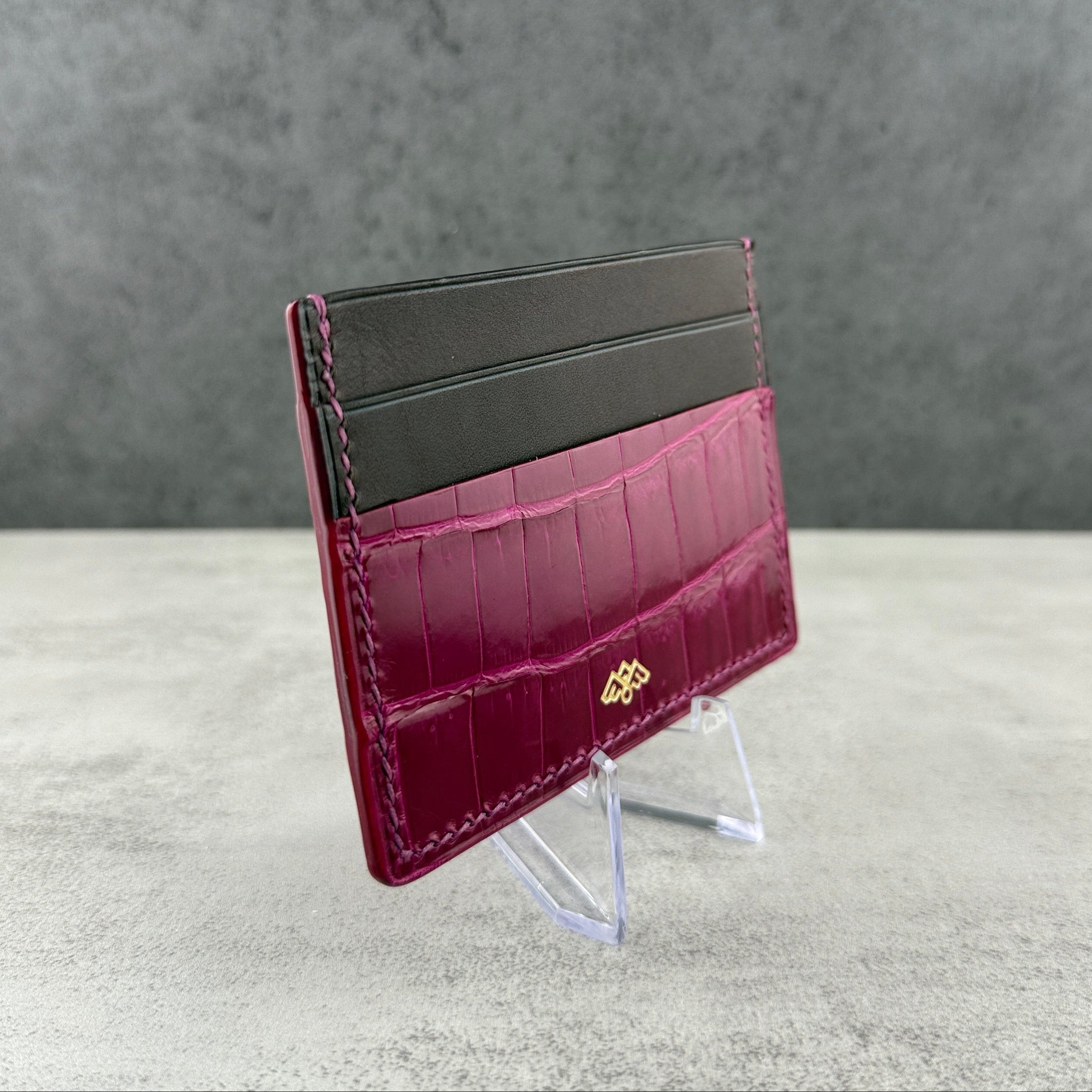 Prospero - Croc (Fuschia / Brown)
